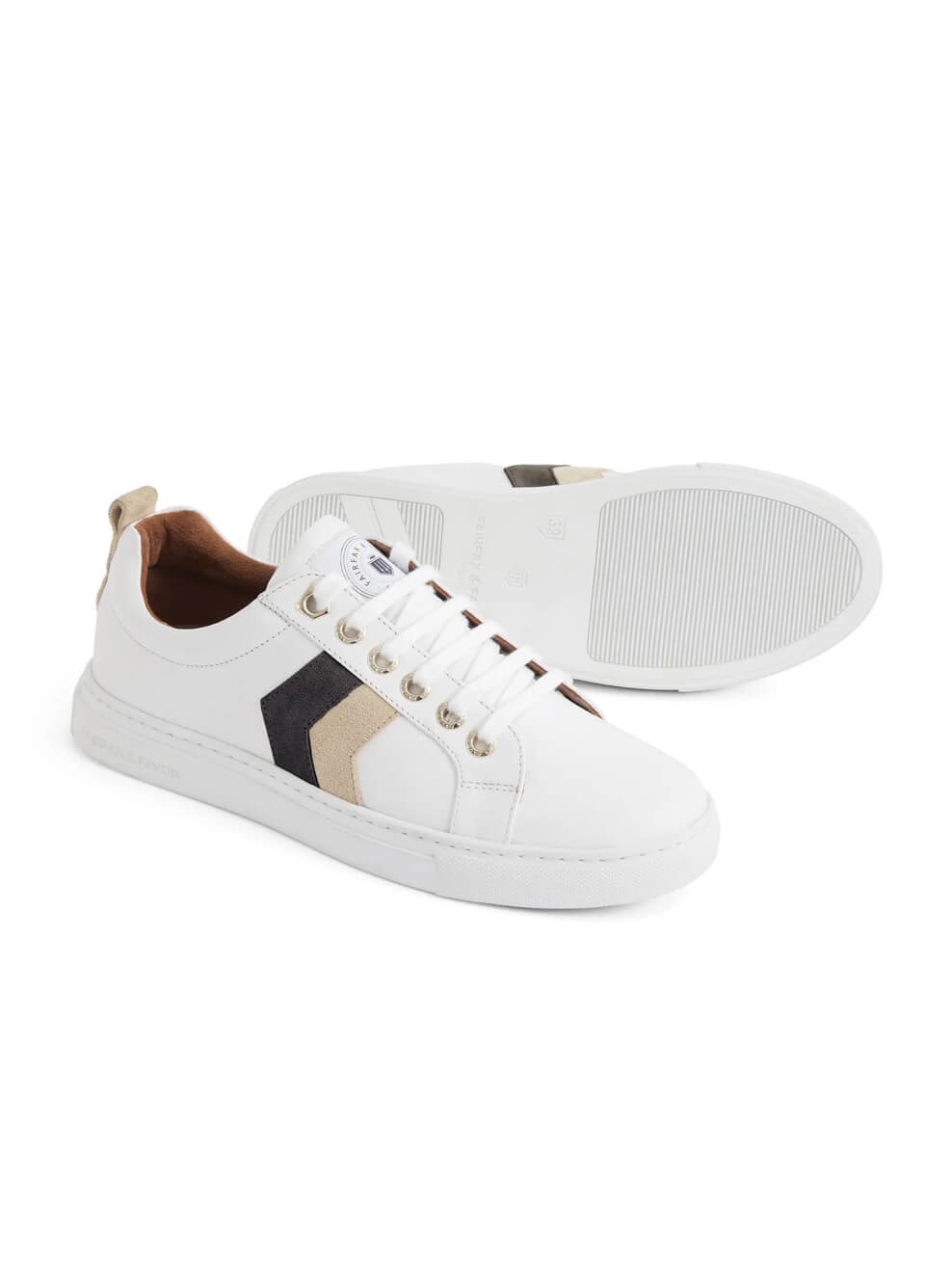 Fairfax & Favor Alexandra Trainer - Neutral Tri-Colour