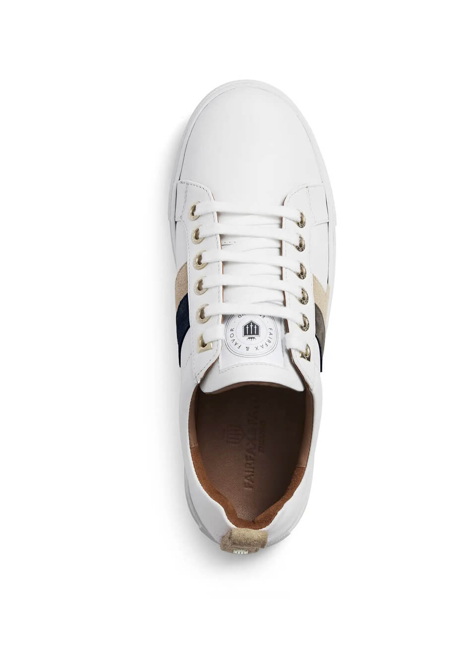 Fairfax & Favor Alexandra Trainer - Neutral Tri-Colour