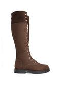 Fairfax & Favor Knee High Anglesey Boot - Chocolate Nubuck