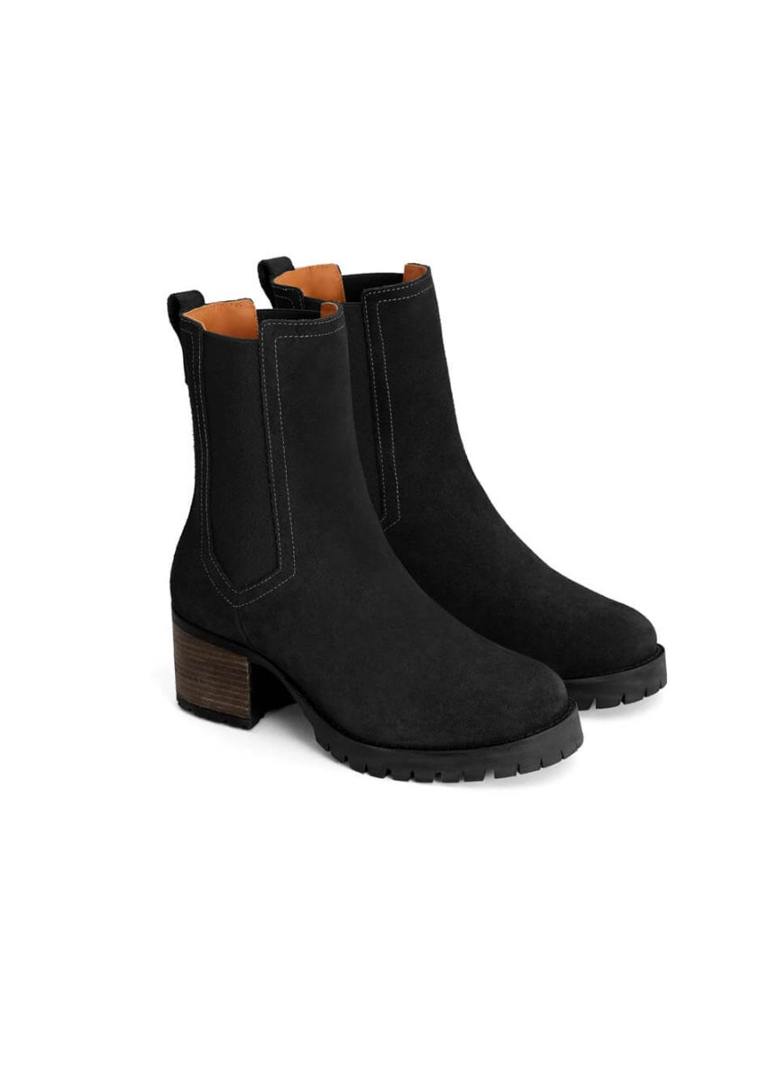Fairfax & Favor Heeled Boudica Boot - Black