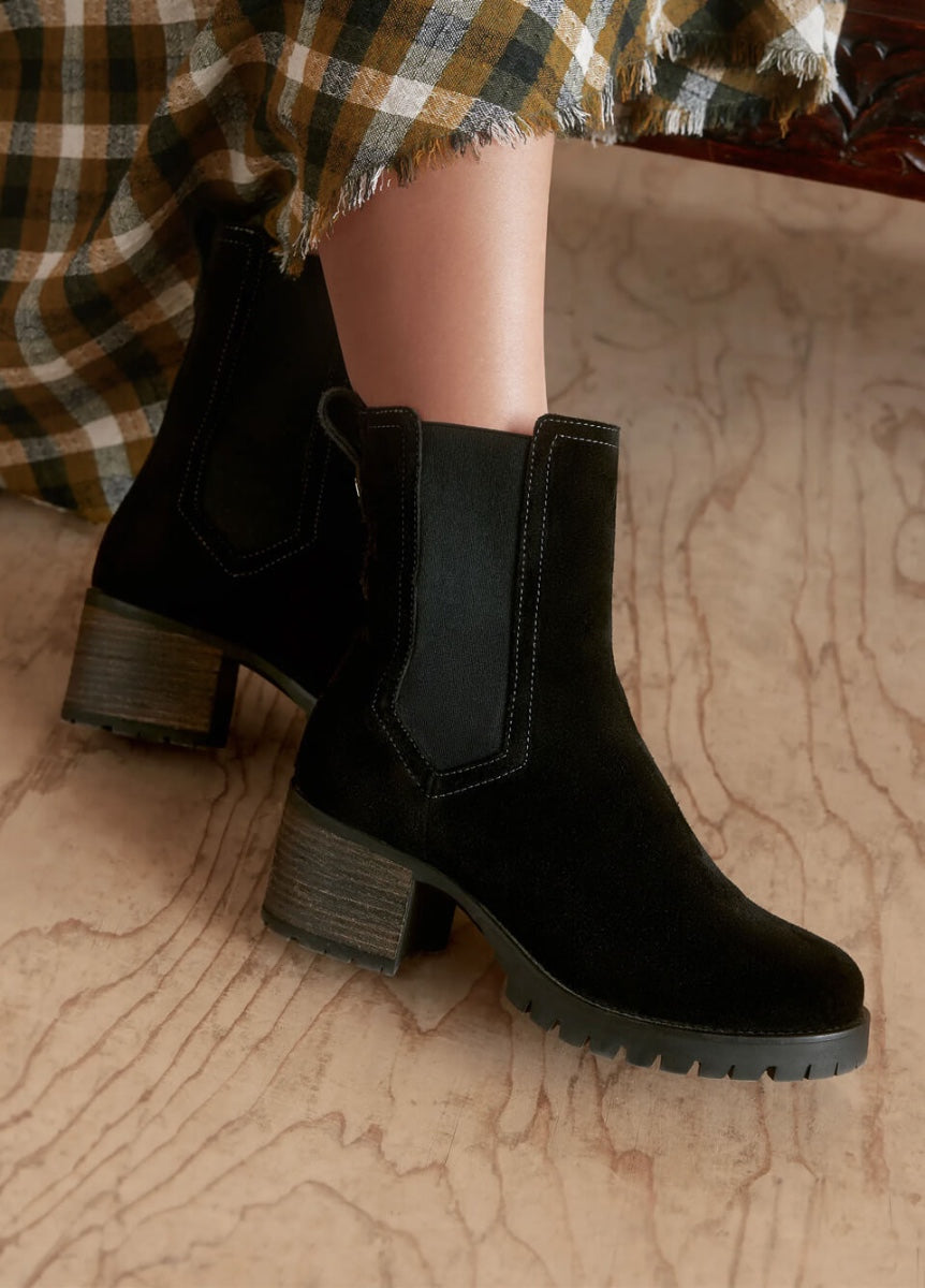 Fairfax & Favor Heeled Boudica Boot - Black