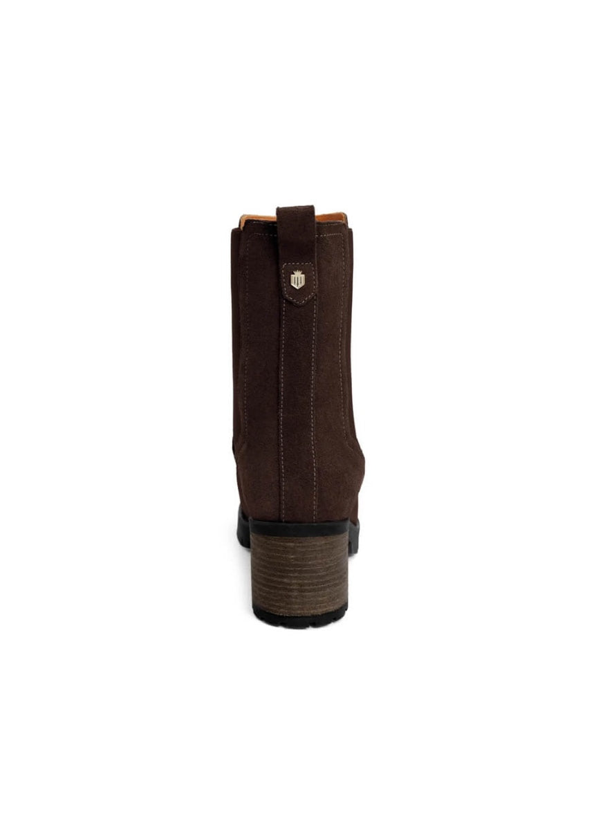 Farifax & Favor Heeled Boudica Boot - Chocolate