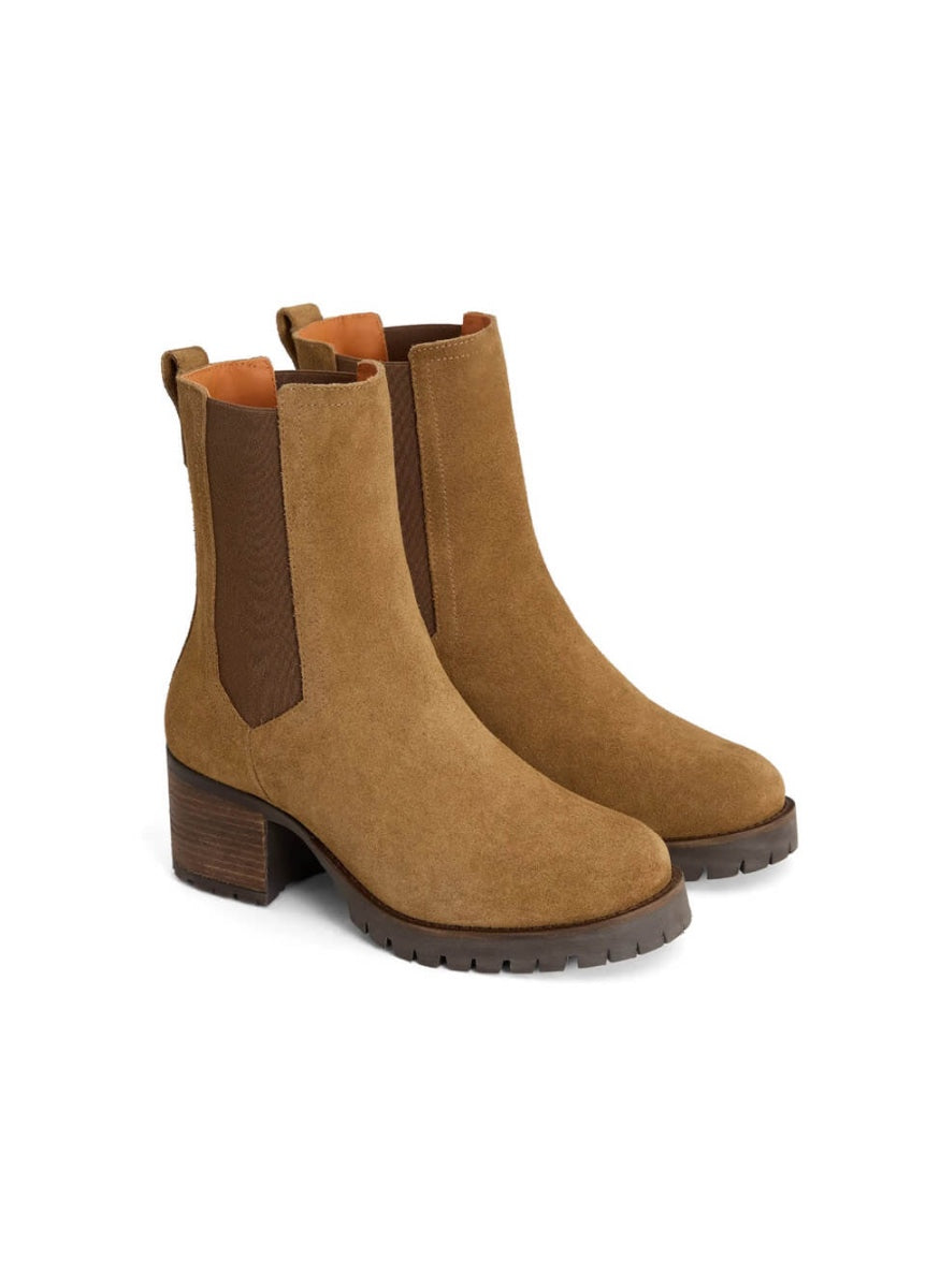 Fairfax & Favor Heeled Boudica Boot - Tan