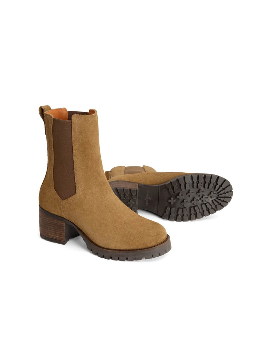 Fairfax & Favor Heeled Boudica Boot - Tan