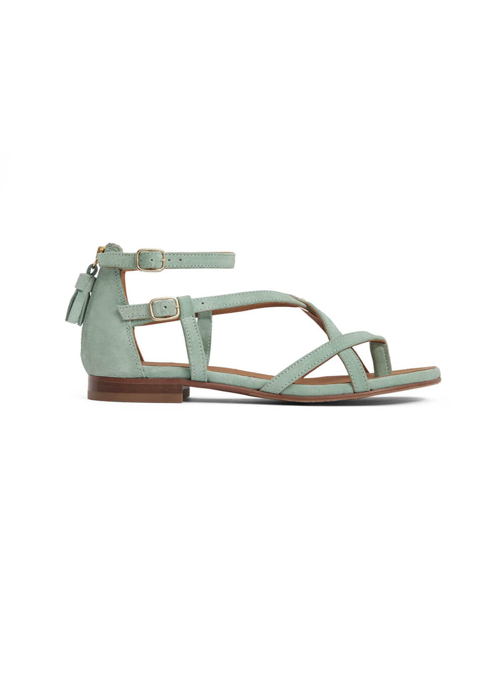 Fairfax & Favor Brancaster Sandal - Mint