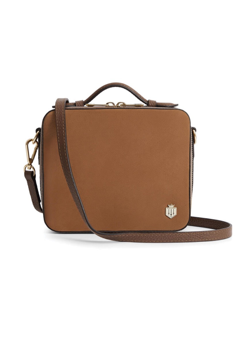 Fairfax & Favor Buckingham Crossbody Bag - Tan