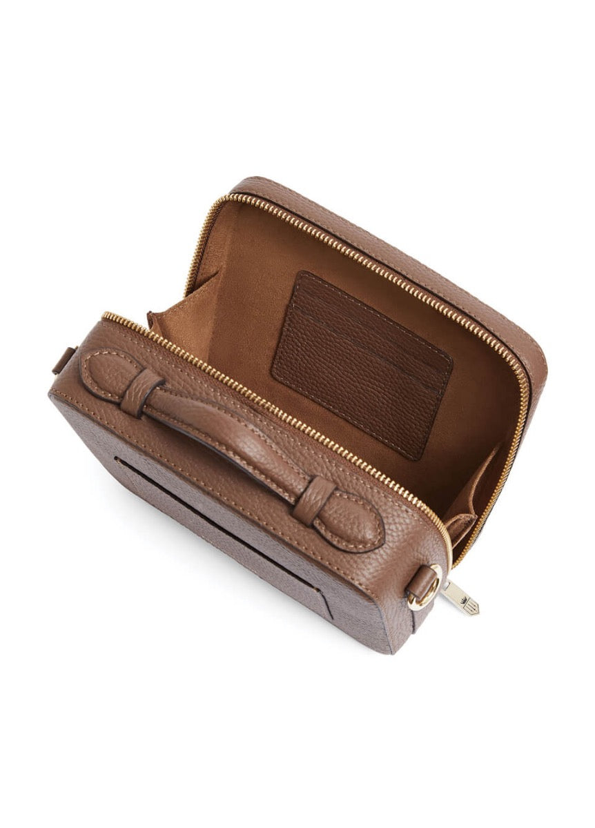 Fairfax & Favor Buckingham Crossbody Bag - Tan