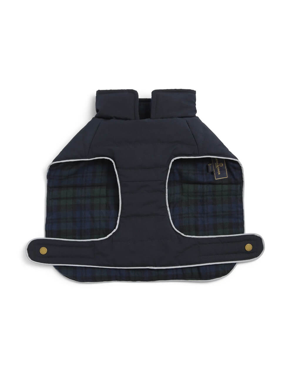 Fairfax & Favor Charlotte Padded Dog Coat - Navy