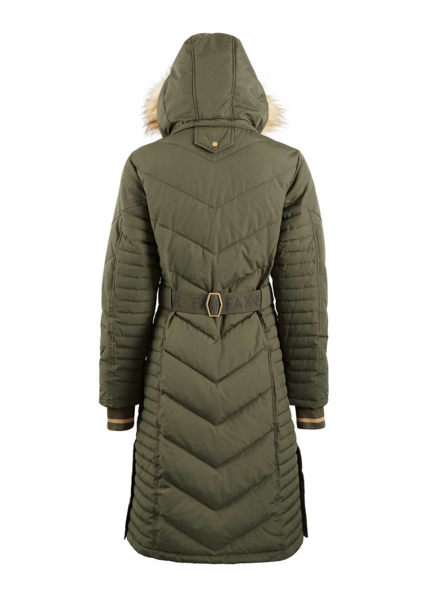 Fairfax & Favor Charlotte Longline Coat - Khaki