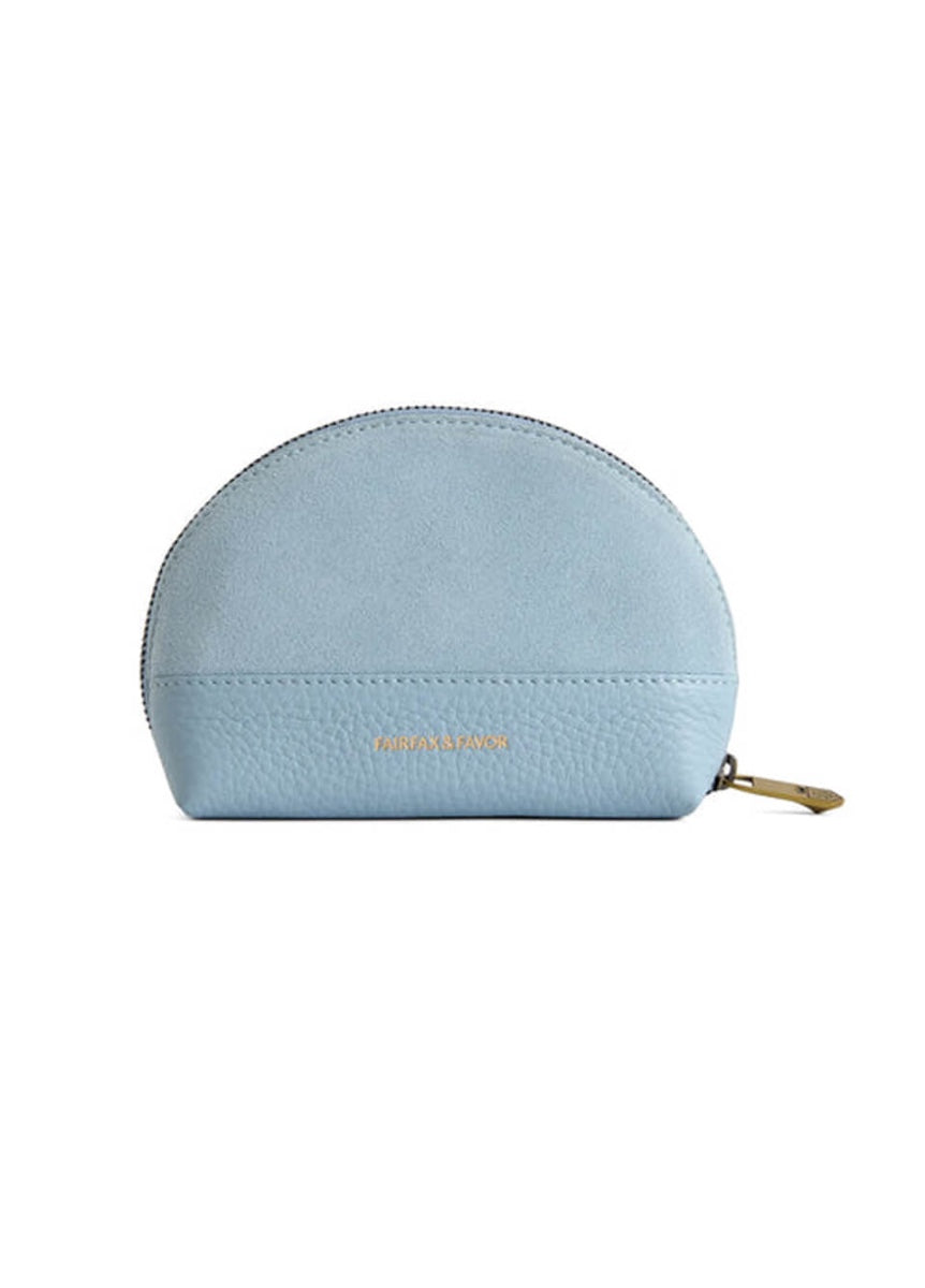 Fairfax & Favor Chiltern Coin Purse - Sky Blue