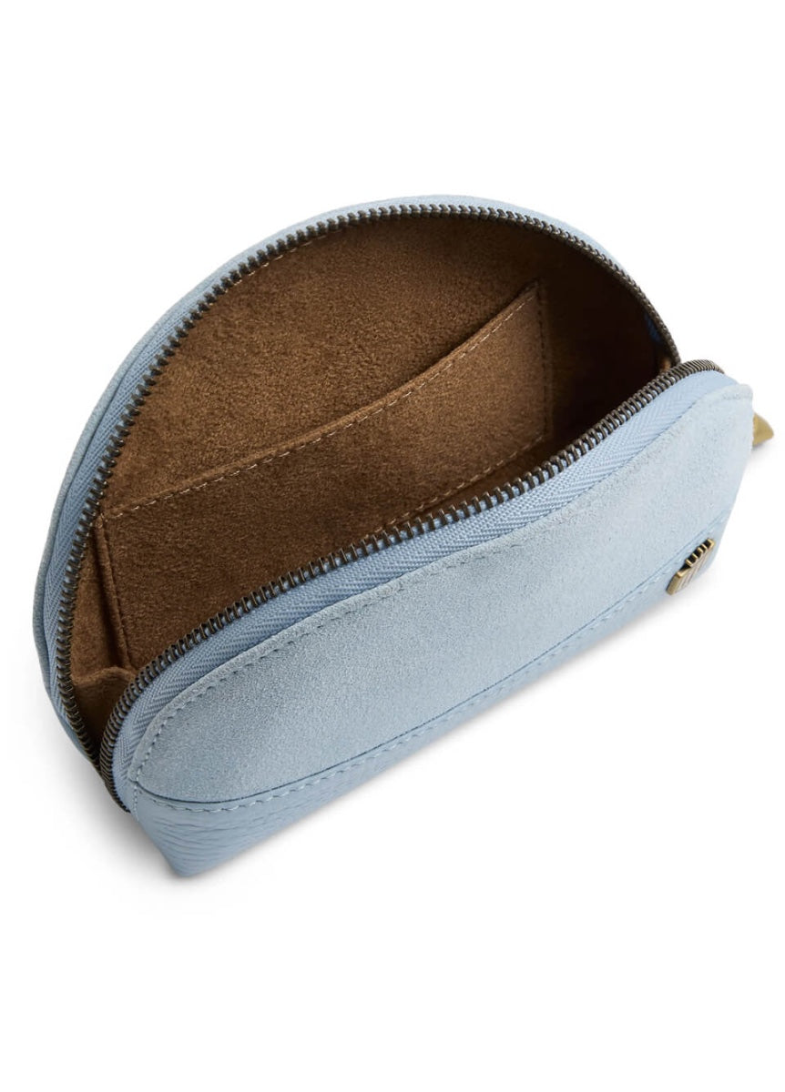Fairfax & Favor Chiltern Coin Purse - Sky Blue