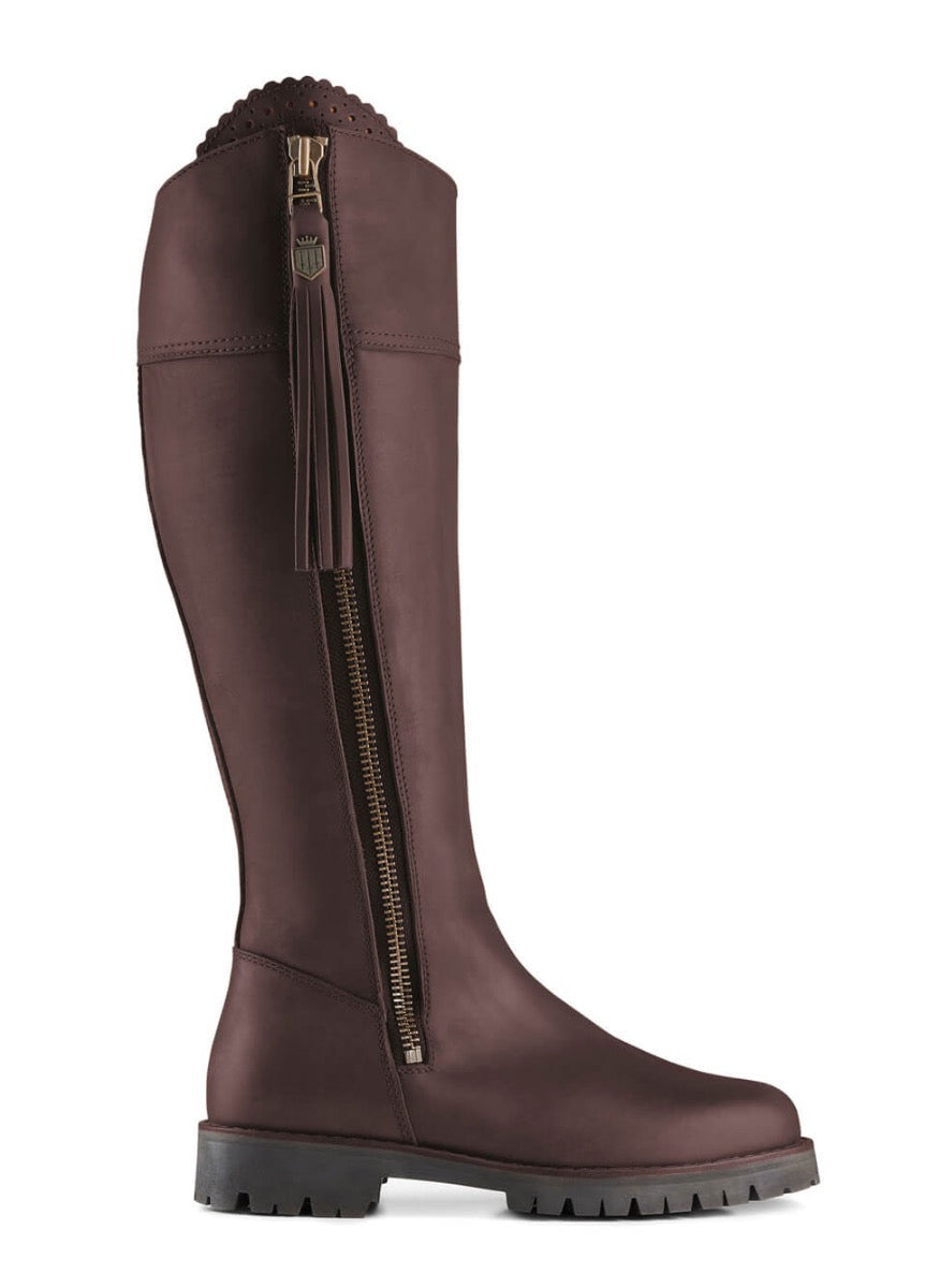 Fairfax & Favor Explorer Boot Sporting Fit - Mahogany