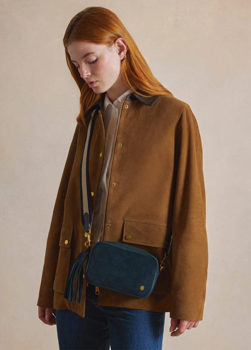 Fairfax & Favor Farnham Cross Body Bag - Teal