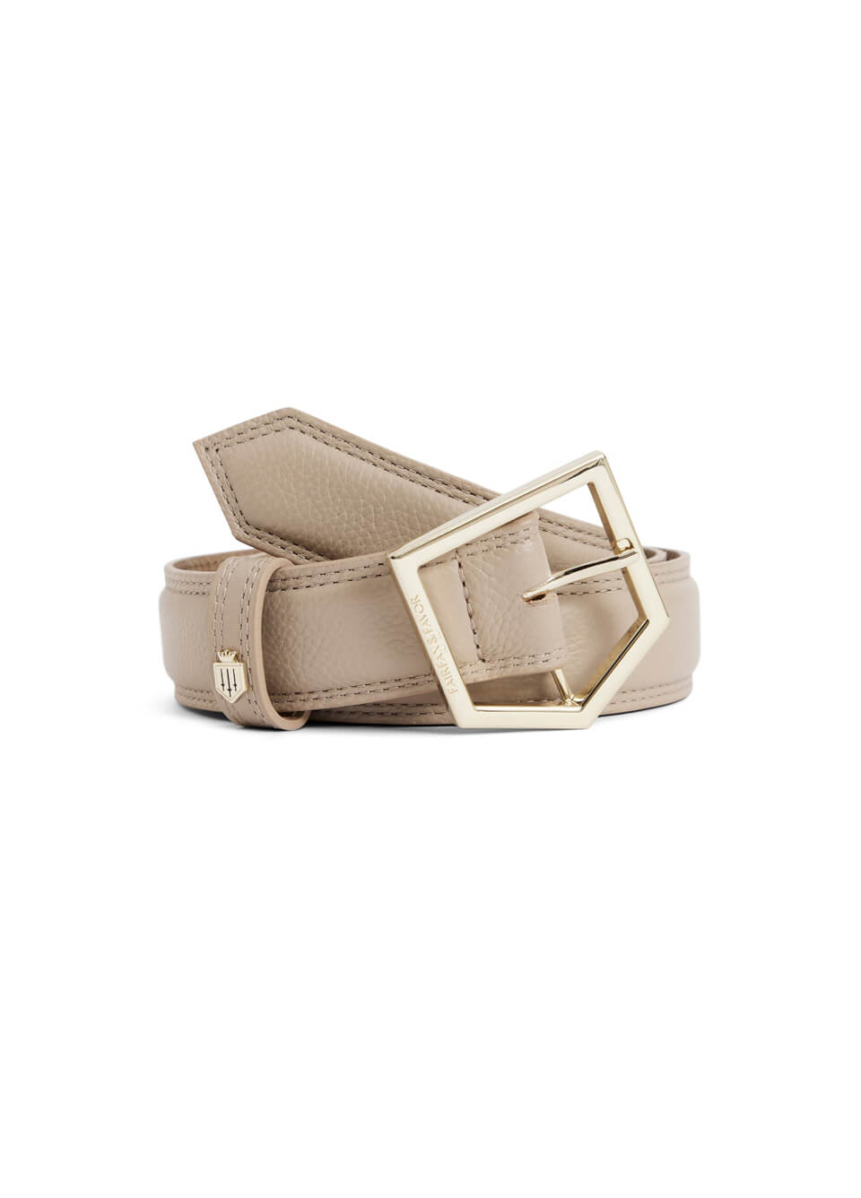 Fairfax & Favor Felbrigg Leather Belt - Stone