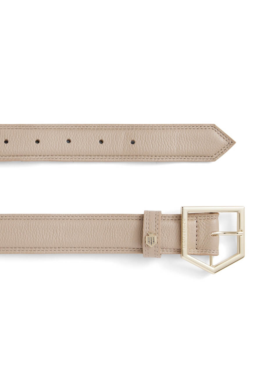 Fairfax & Favor Felbrigg Leather Belt - Stone