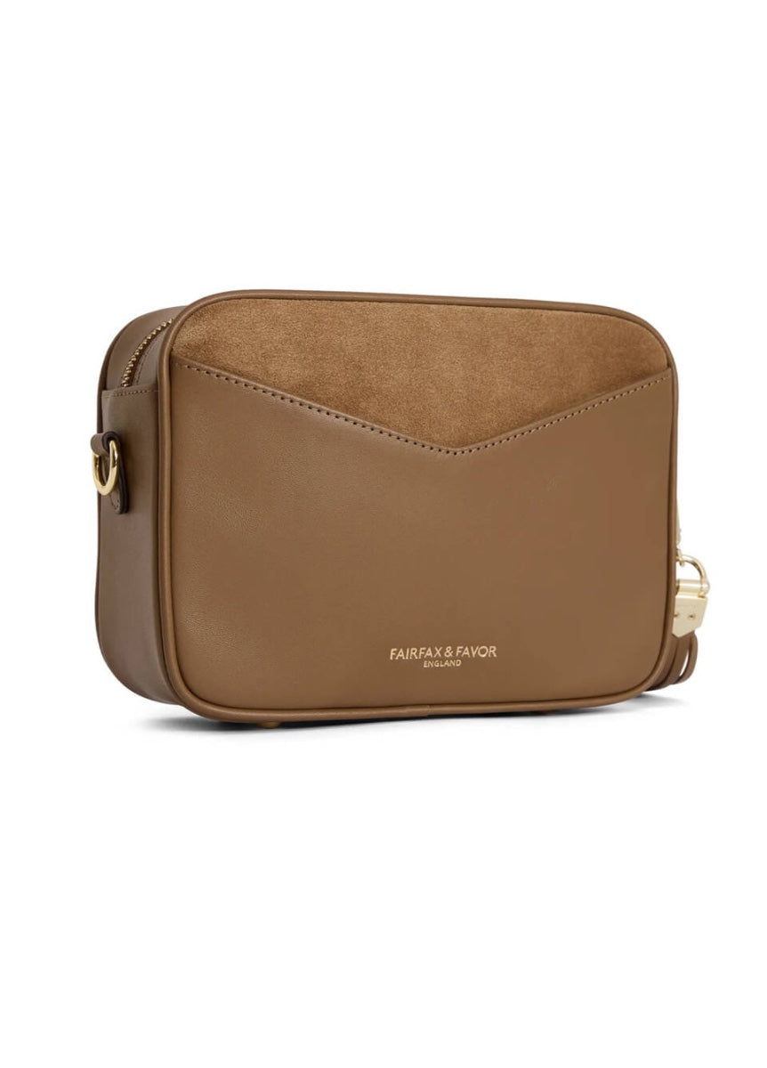 Fairfax & Favor Finsbury Crossbody Bag - Harlequin Tan