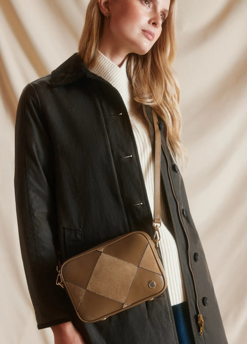 Fairfax & Favor Finsbury Crossbody Bag - Harlequin Tan