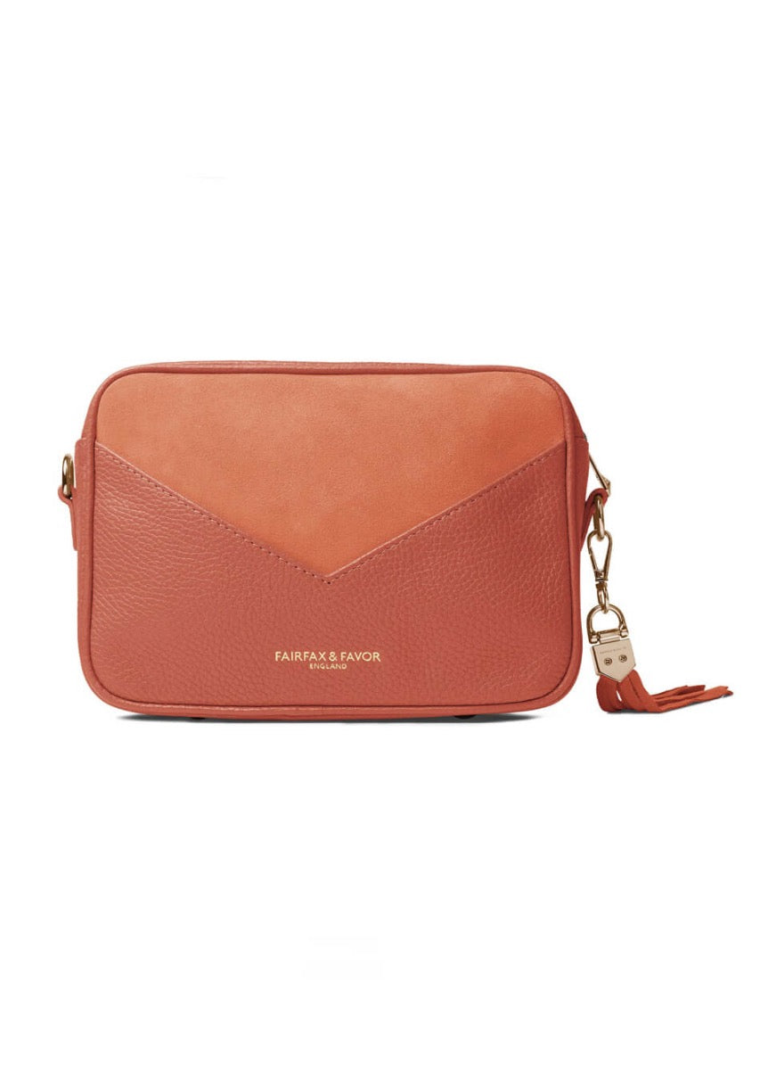 Fairfax & Favor Finsbury Crossbody Bag - Melon