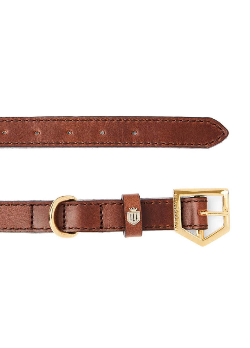 Fairfax & Favor Fitzroy Dog Collar - Tan