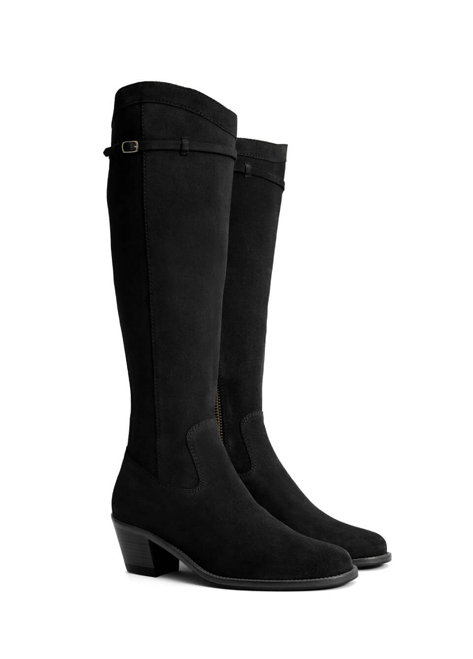 Fairfax & Favor Heeled Kimberley Boot - Black