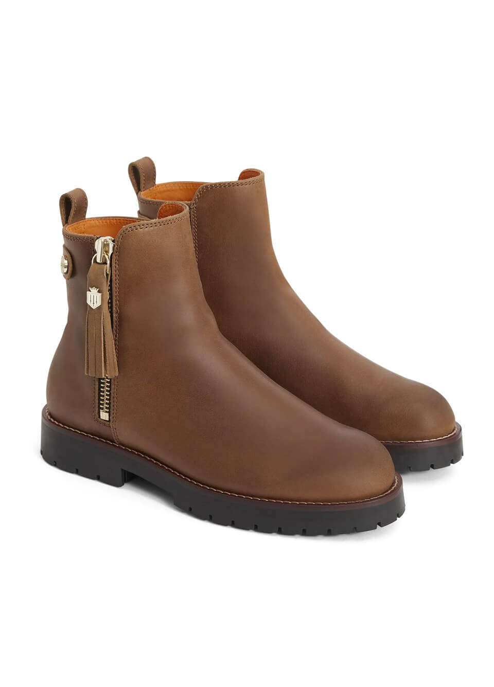 Fairfax & Favor Oakham Waterproof Ankle Boots - Oak