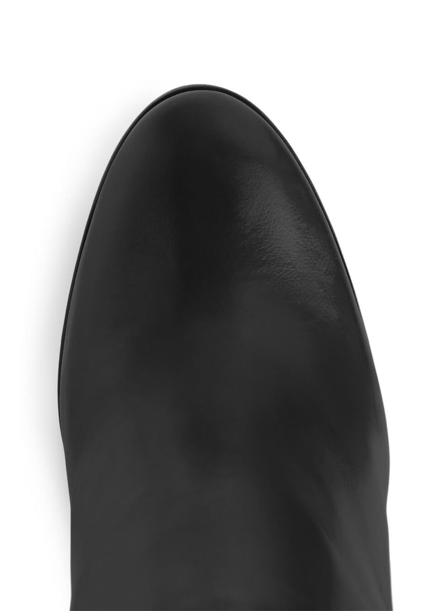 Fairfax & Favor High Heeled Regina Leather Boot - Black