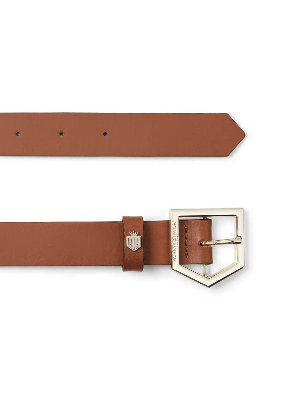 Fairfax & Favor New Leather Sennowe Belt - Tan