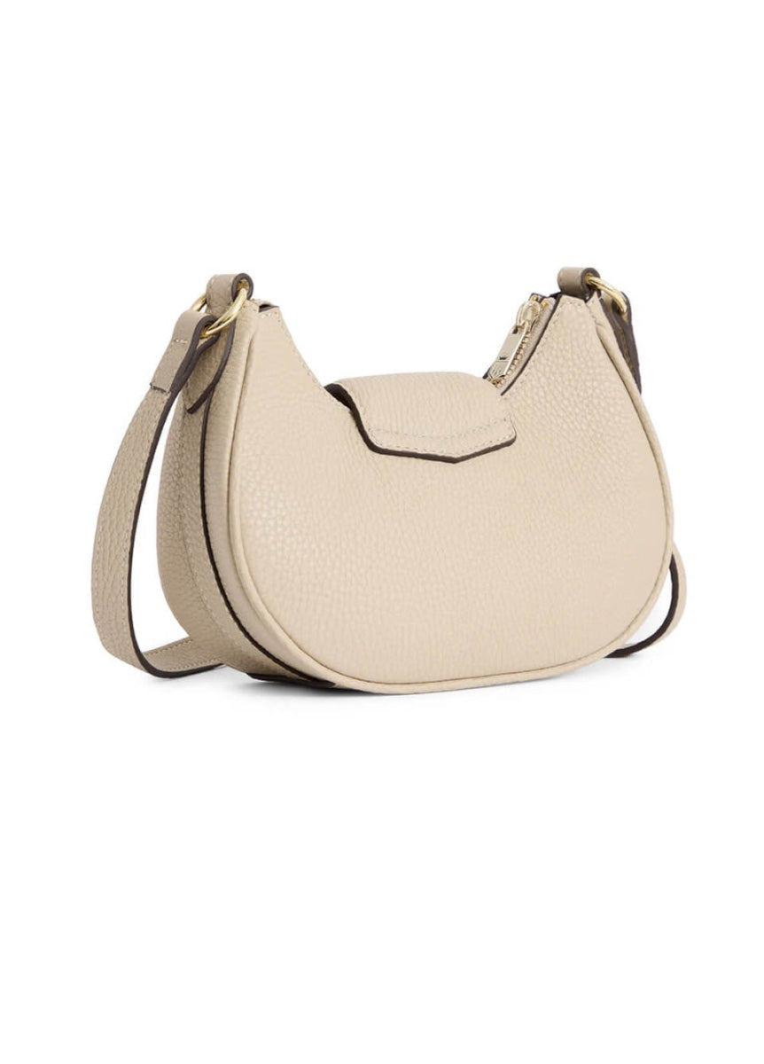 Fairfax & Favor Micro Windsor Crossbody Bag - Stone Leather