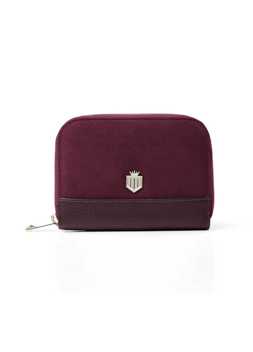 Fairfax & Favor Mini Salisbury Purse - Elderberry