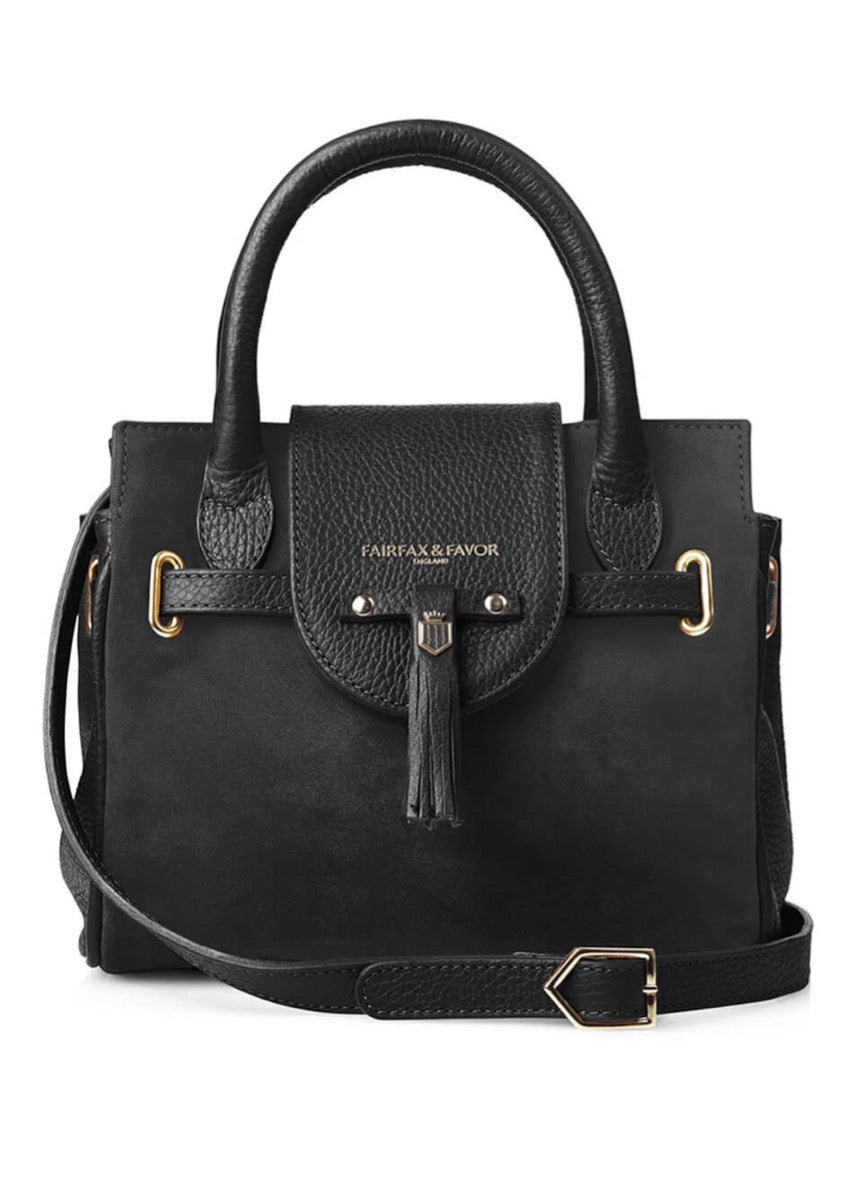Fairfax & Favor Mini Windsor Handbag - Black