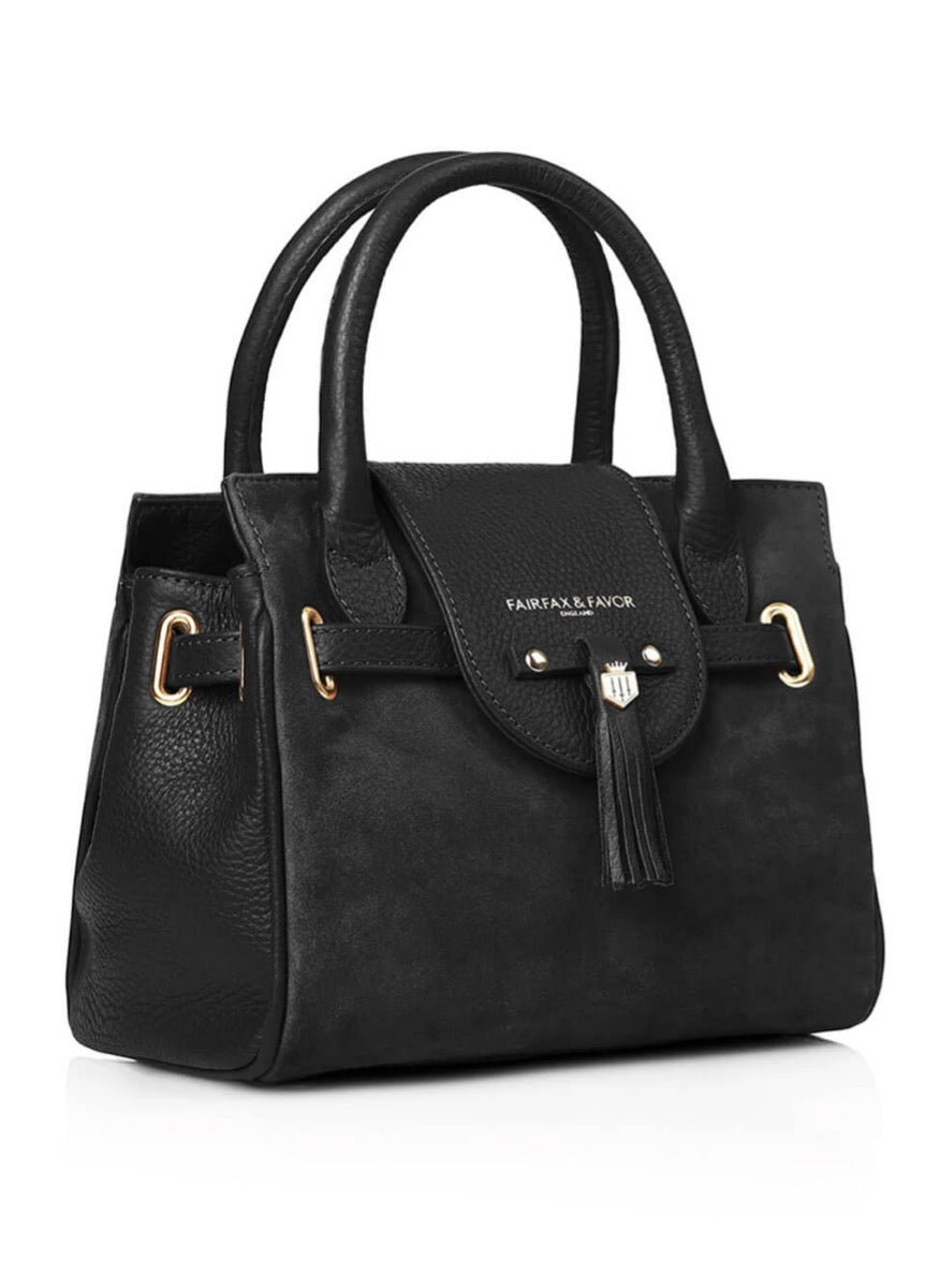 Fairfax & Favor Mini Windsor Handbag - Black