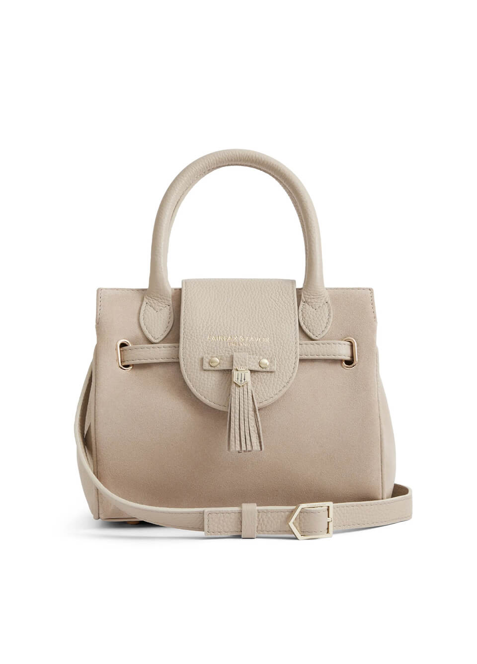 Fairfax & Favor Mini Windsor Handbag - Stone