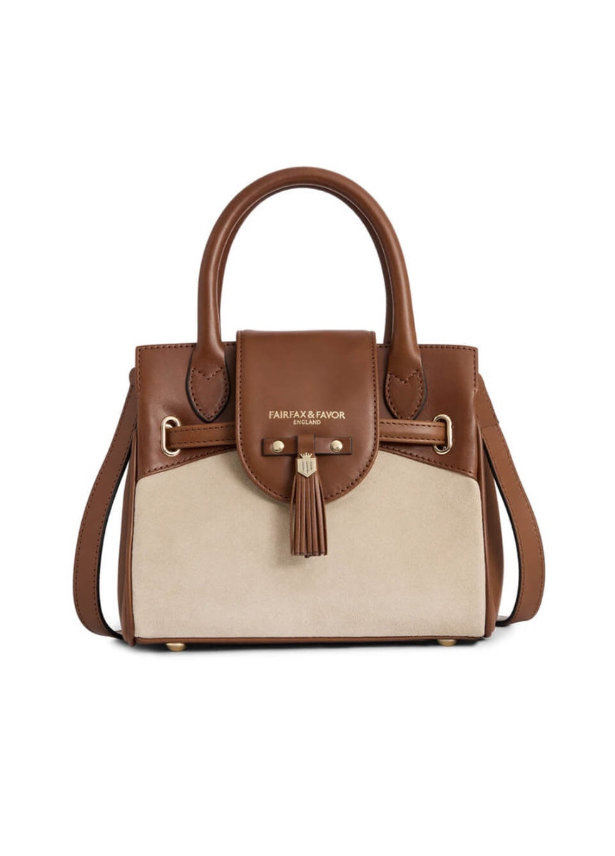 Fairfax & Favor Mini Windsor Handbag - Tan/Stone