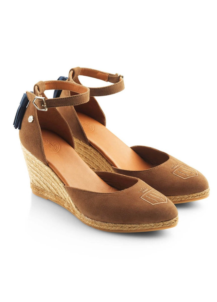 Fairfax & Favor Monaco Wedge - Tan