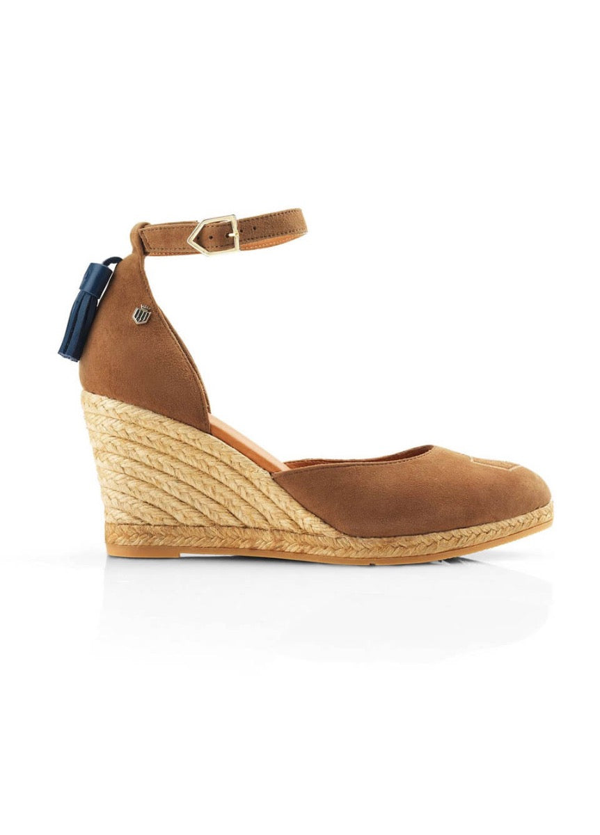 Fairfax & Favor Monaco Wedge - Tan