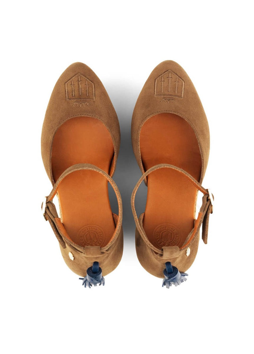 Fairfax & Favor Monaco Wedge - Tan