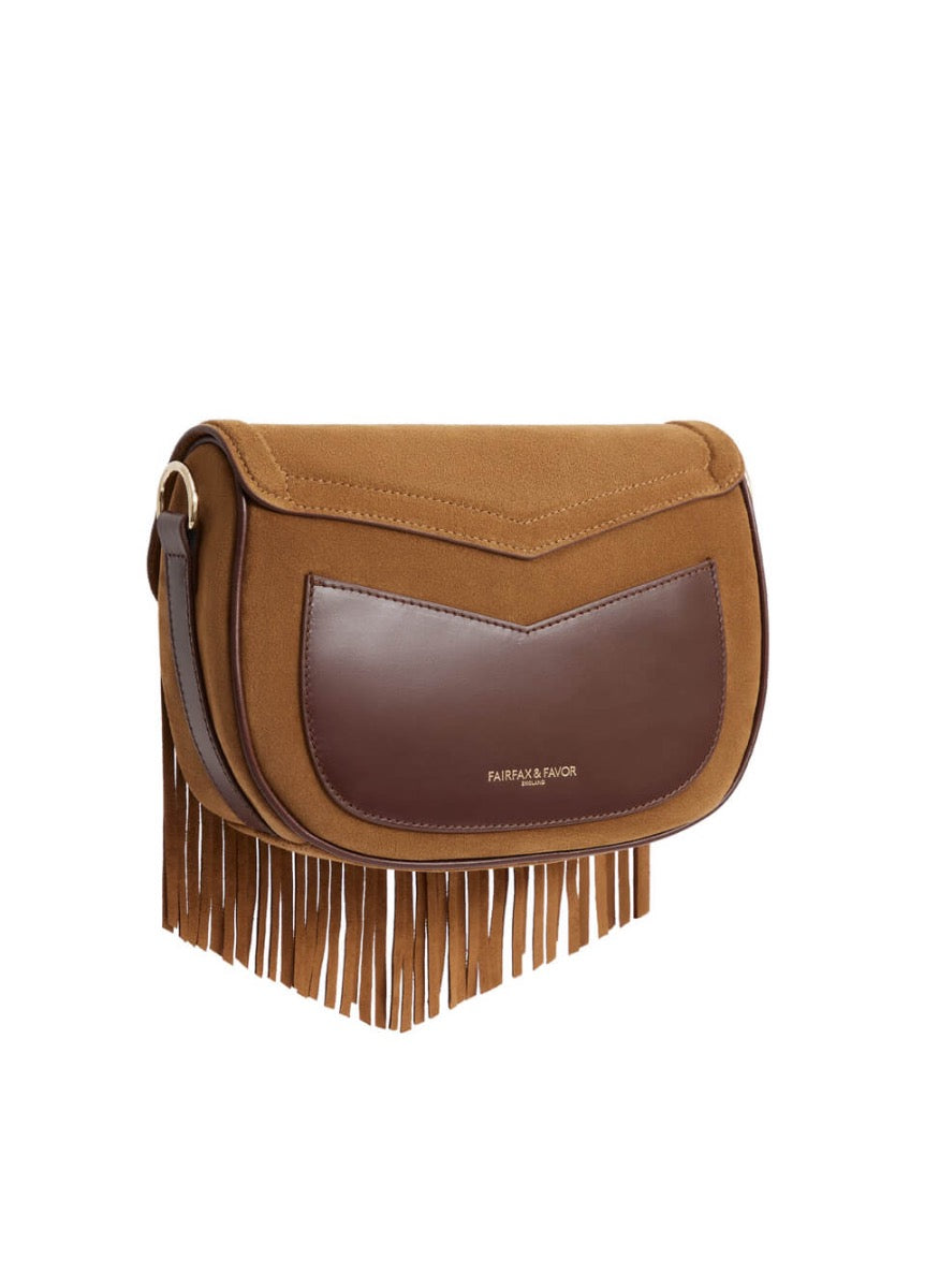 Fairfax & Favor Nashville Saddlebag - Tan