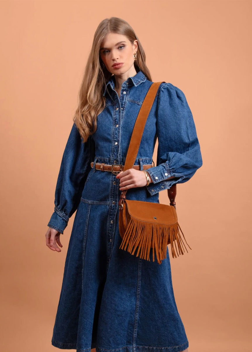 Fairfax & Favor Nashville Saddlebag - Tan