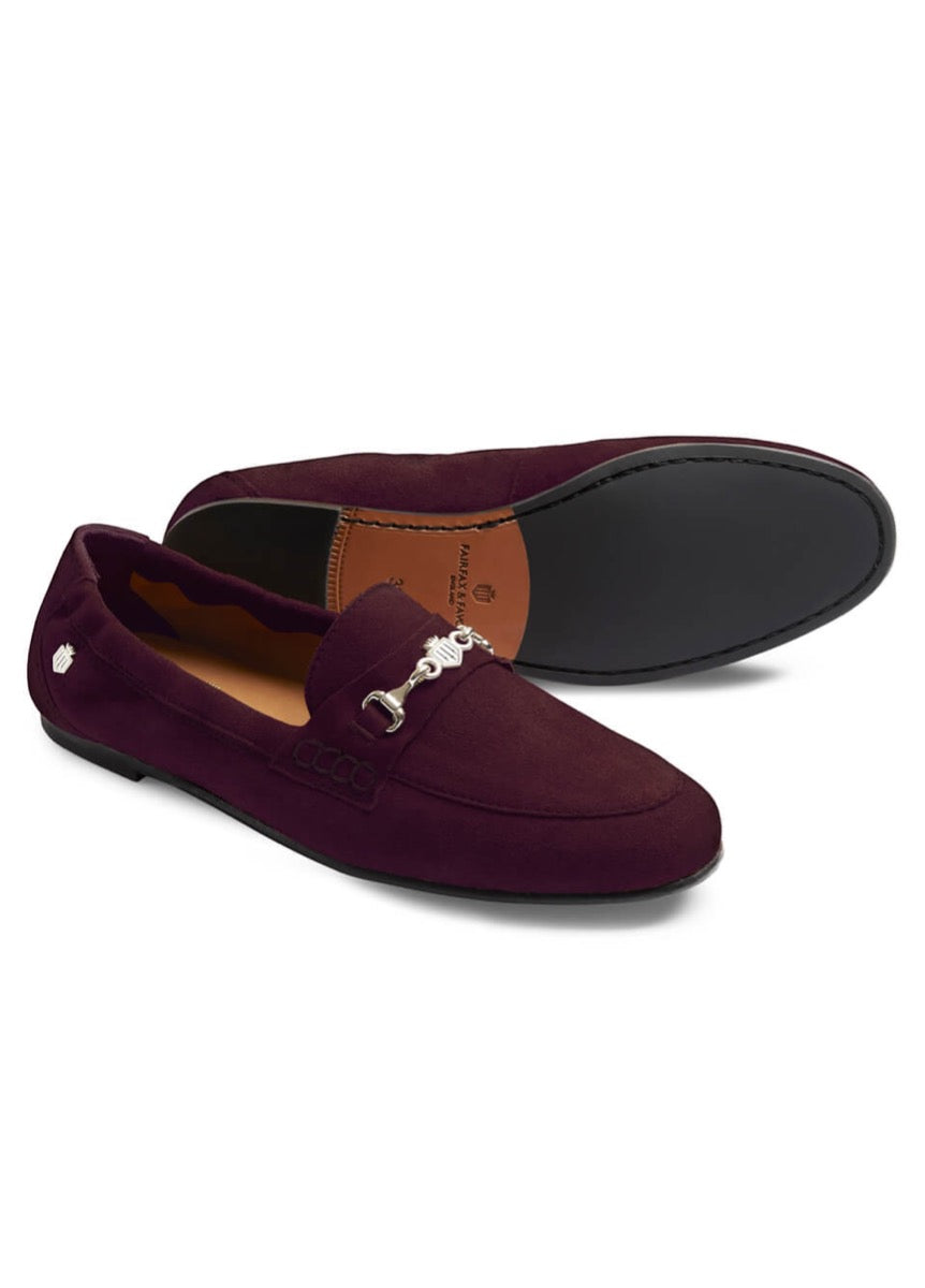 Fairfax & Favor Newmarket Loafer - Plum