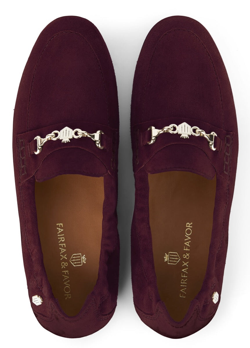 Fairfax & Favor Newmarket Loafer - Plum