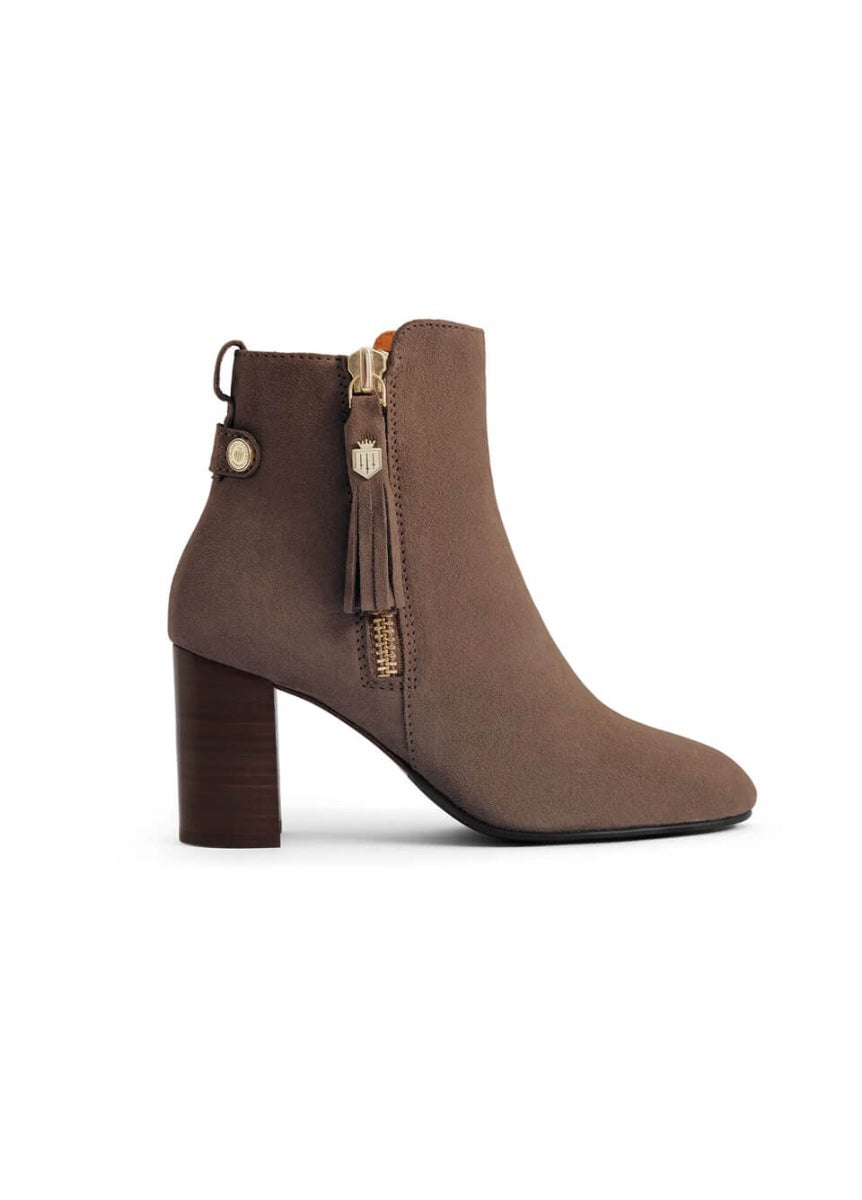 Fairfax & Favor Oakham Ankle Boot - Deep Taupe