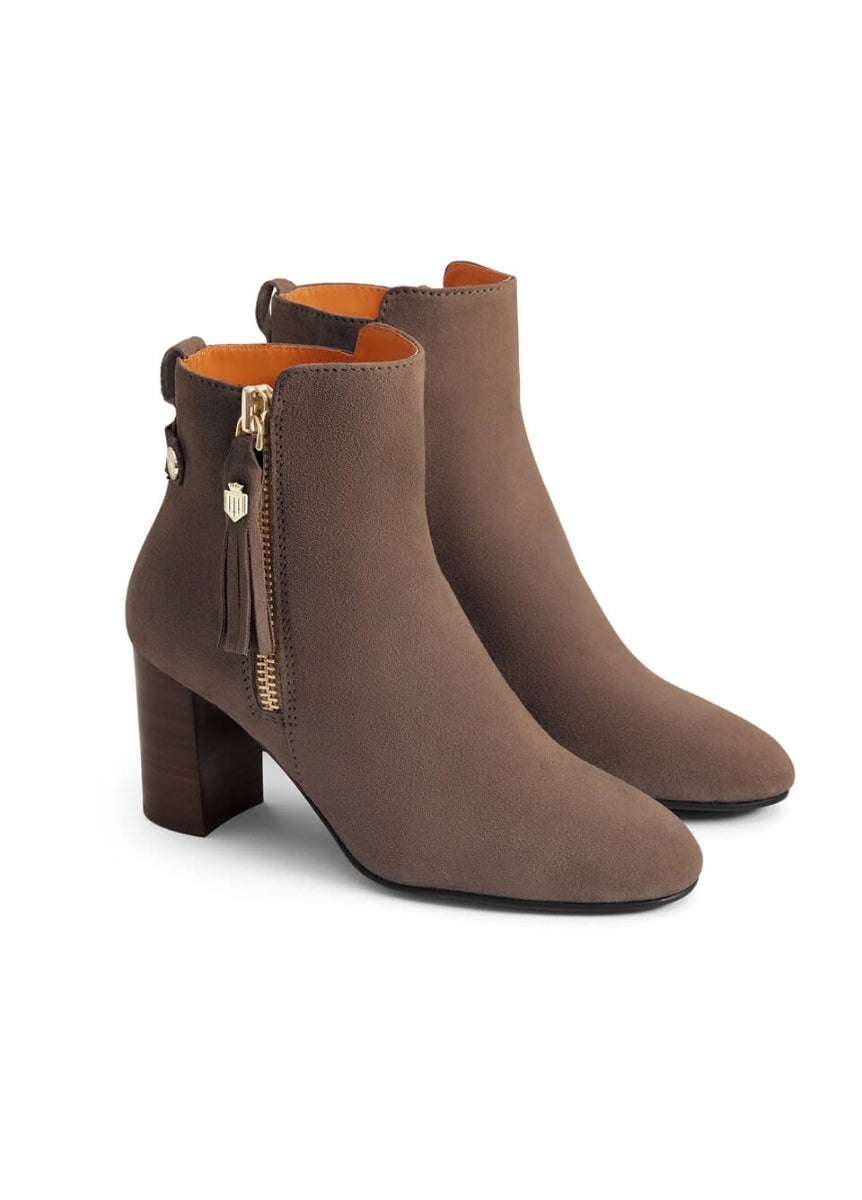 Fairfax & Favor Oakham Ankle Boot - Deep Taupe