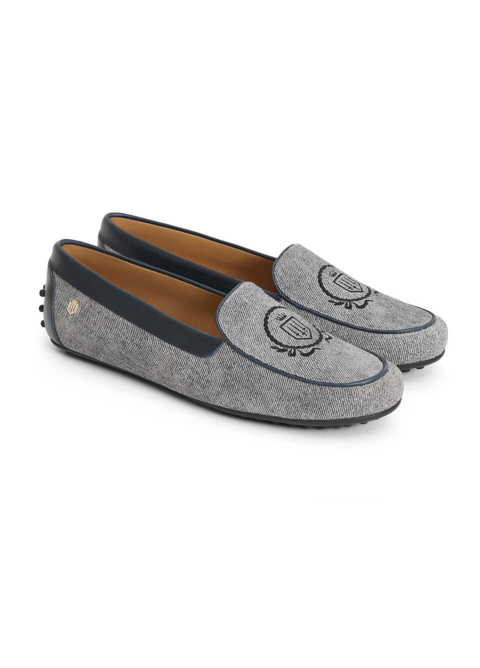 Fairfax & Favor Richmond Driving Shoe - Denim Suede