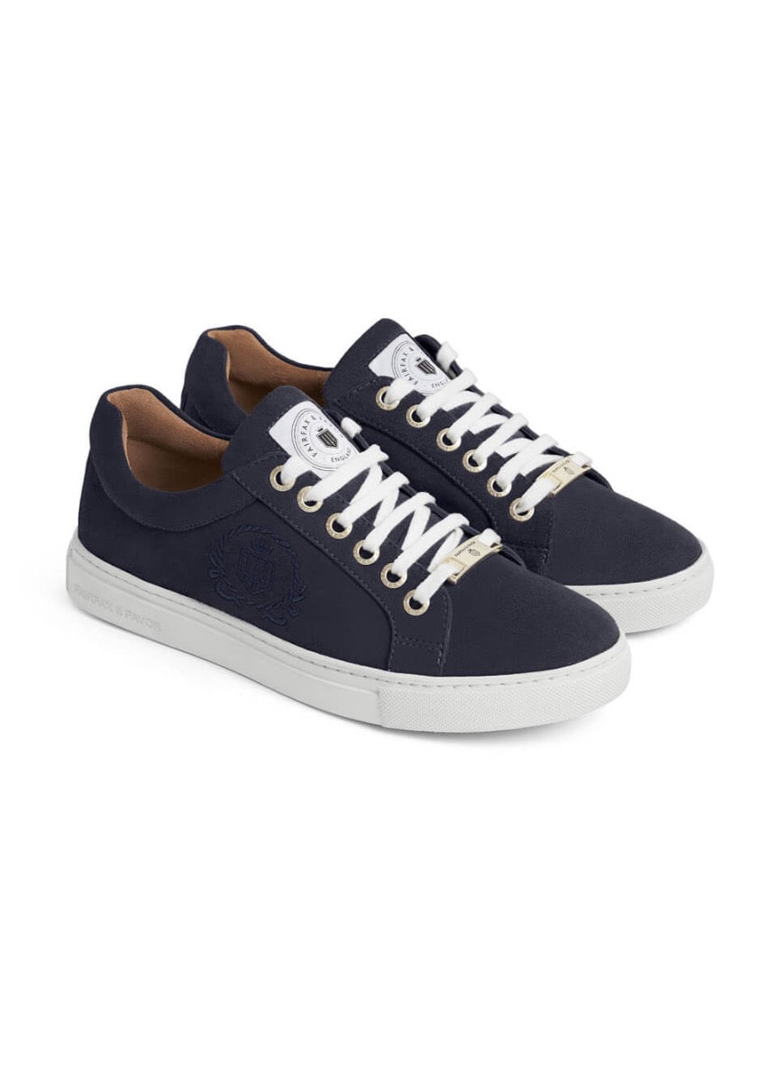 Fairfax & Favor Richmond Trainer - Navy Suede
