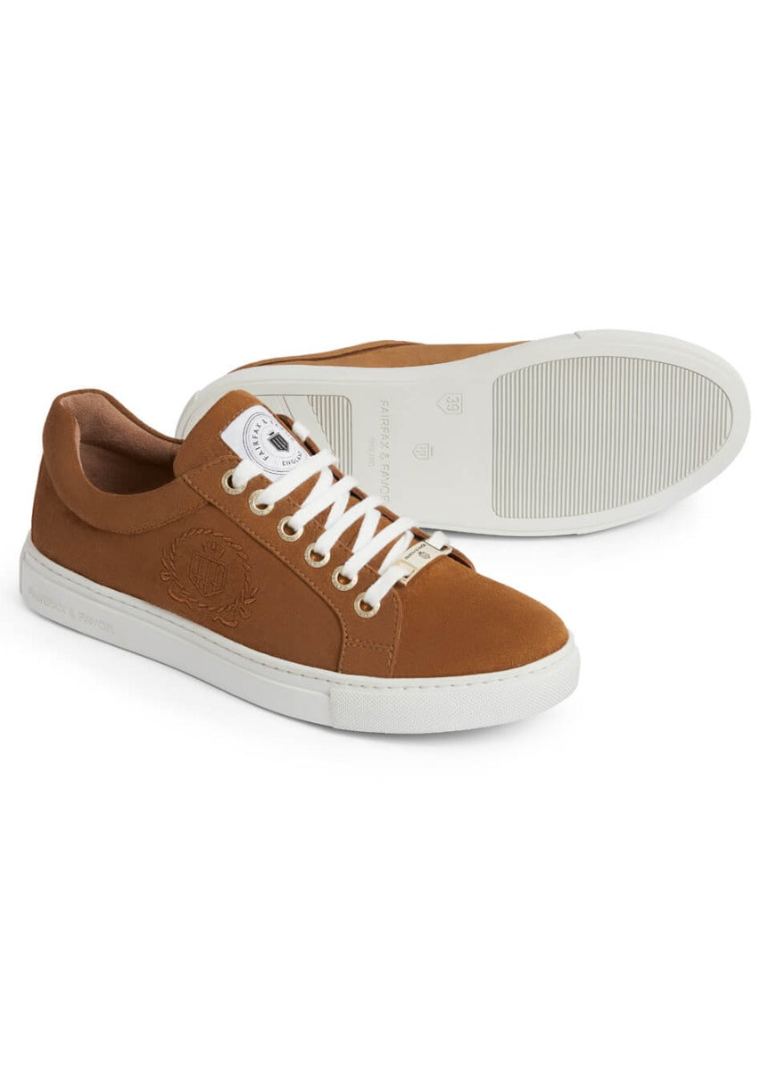 Fairfax & Favor Richmond Trainer - Tan Suede