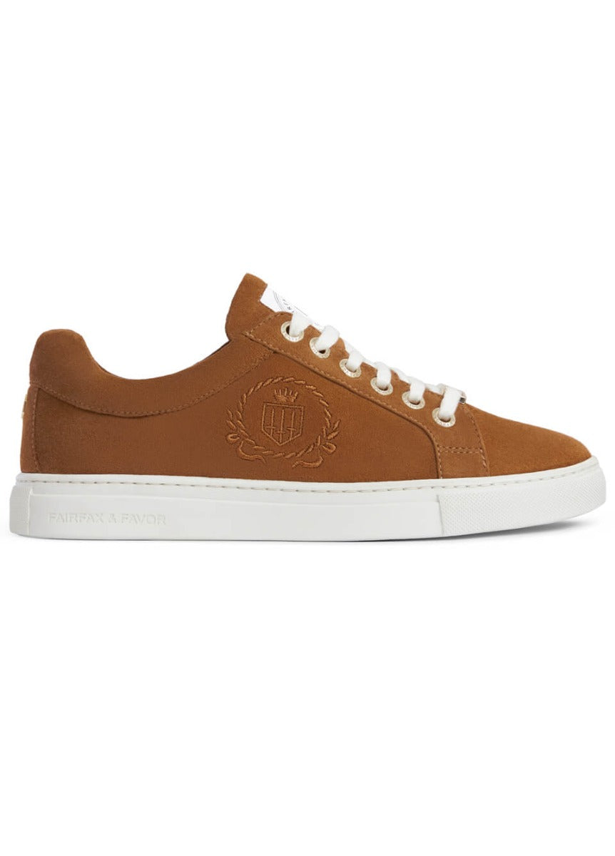 Fairfax & Favor Richmond Trainer - Tan Suede