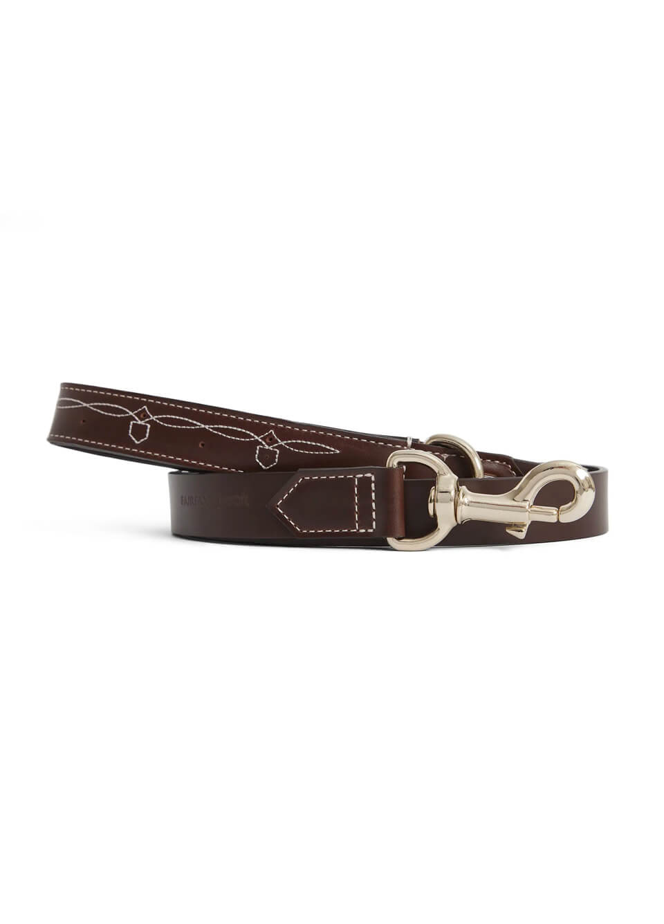 Fairfax & Favor Rockingham Dog Lead - Tan Leather