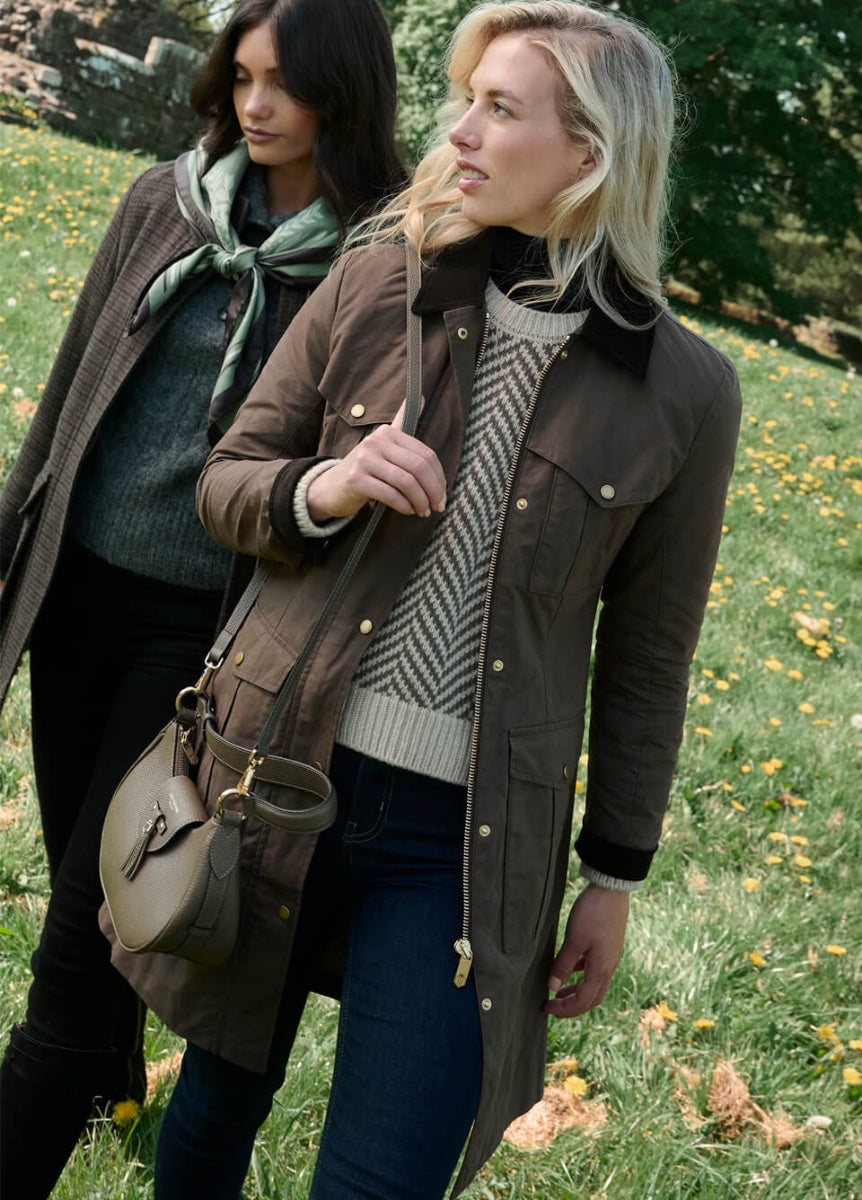 Fairfax & Favor The Violet Wax Coat - Bracken