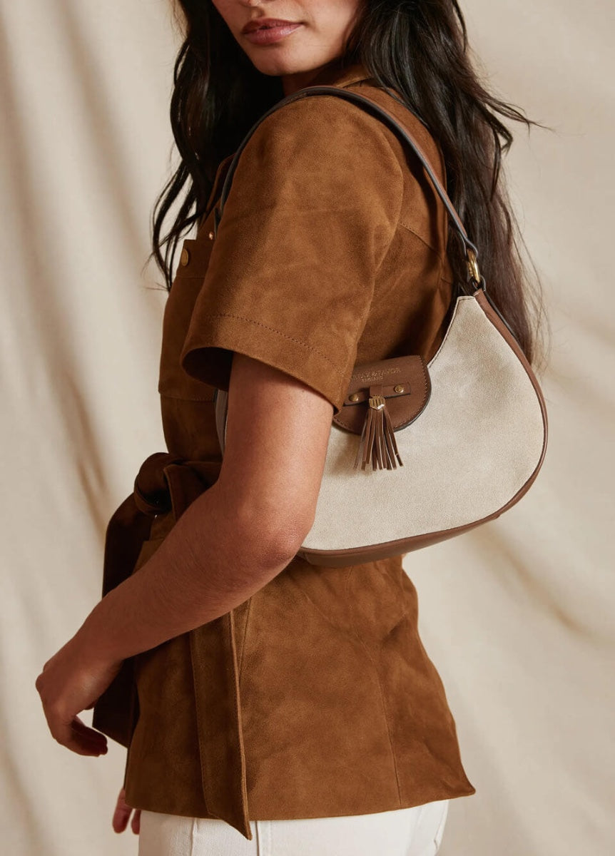 Fairfax & Favor Windsor Shoulder Bag - Tan/Stone