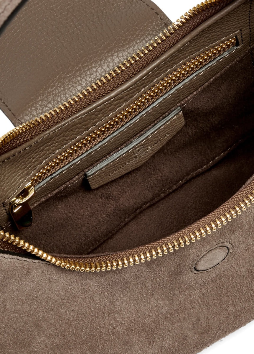 Fairfax & Favor Windsor Shoulder Bag - Deep Taupe